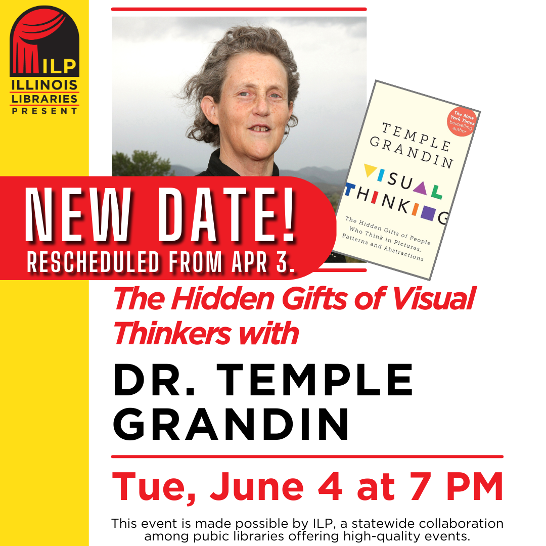 Dr. Temple Grandin program rescheduled to June 4