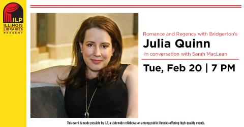 Illinois Libraries Present Romance and Regency with Julia Quinn