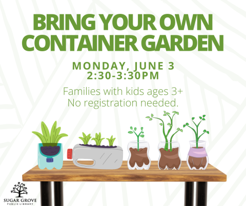 bring your own container garden