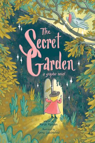 Book cover for The Secret Garden: A Graphic Novel