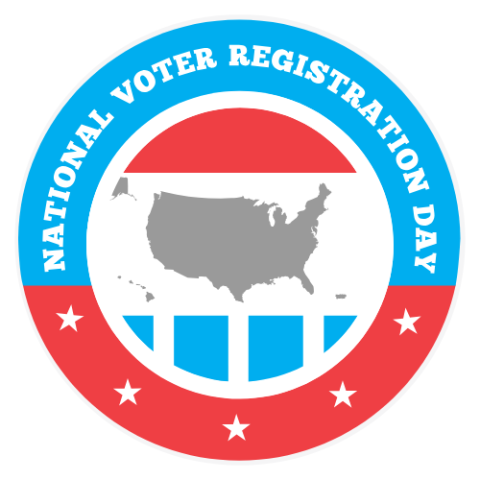 National Voter Registration Day logo