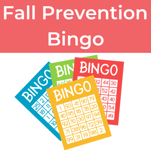 Fall Prevent Bingo