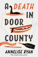 A Death in Door County cover features a rowboat, and broken oar, and a sea monster