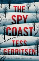 Spy Coast cover shows a wintry landscape with a trail of footprints in the snow