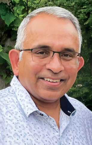 Meditation instructor Umesh Bhatia, M. Ed.