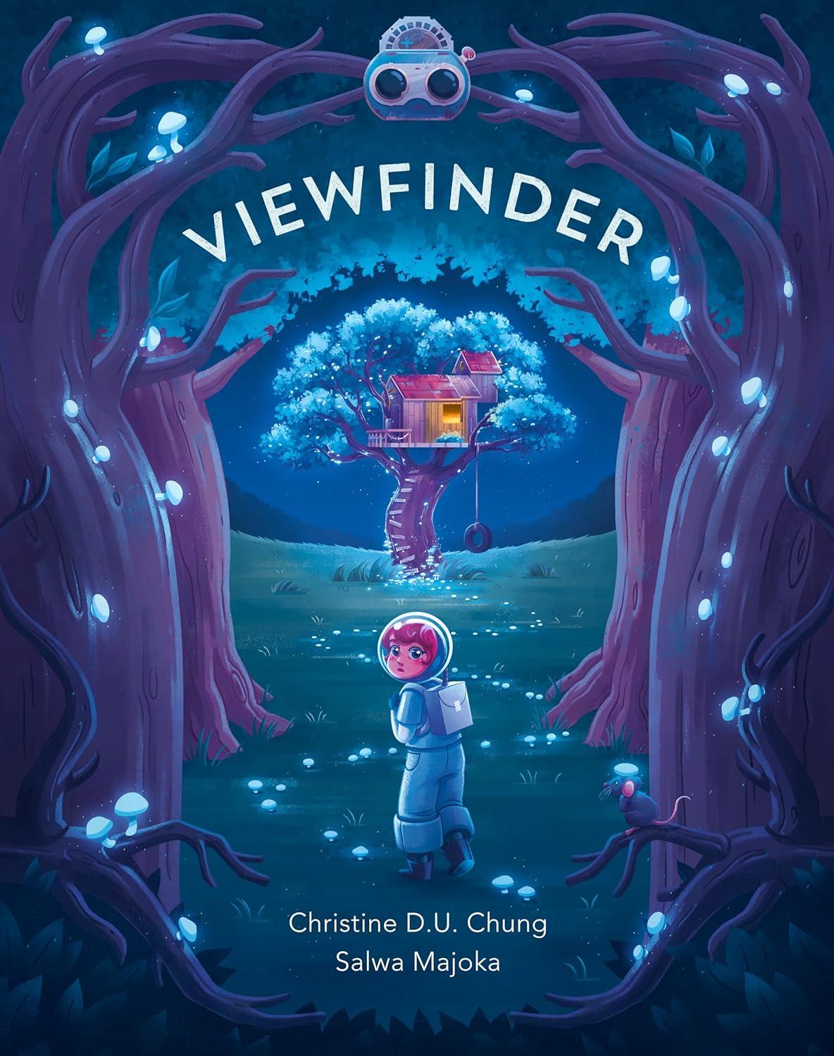 Book cover for Viewfinder by Christine D.U. Chung & Salwa Majoka 