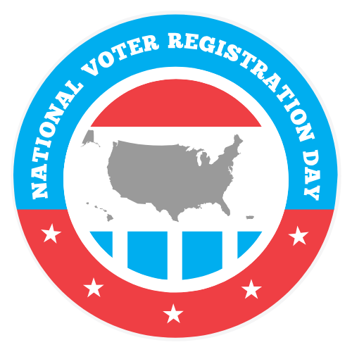 National Voter Registration Day logo