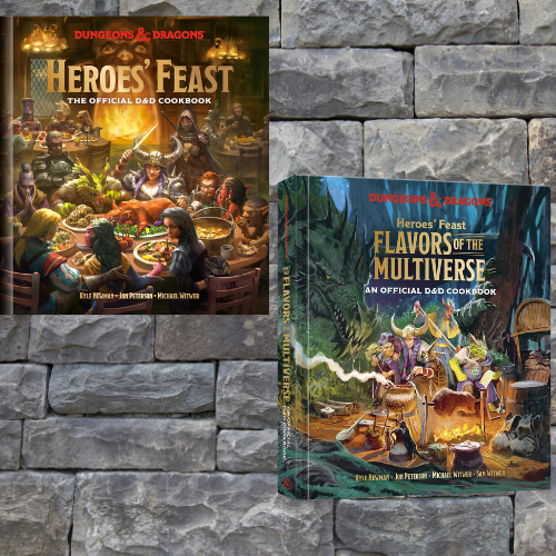 Dungeons and Dragons Cookbook Covers